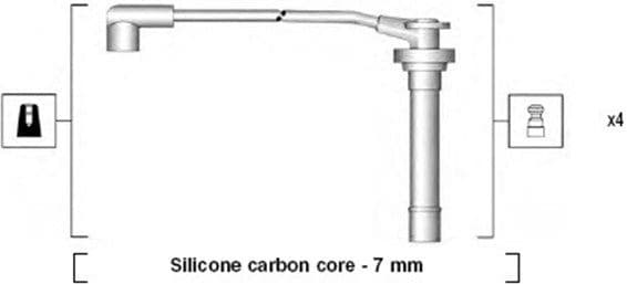 Ignition Cable Kit 941295130859