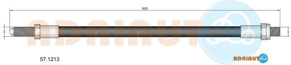 Brake Hose 57.1213