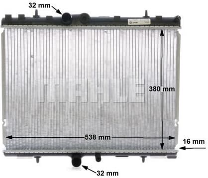 Radiator, engine cooling BEHR CR 1501 000S - image 13