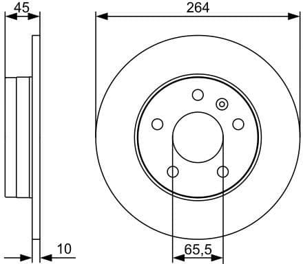Brake Disc 0986479C66 - image 5