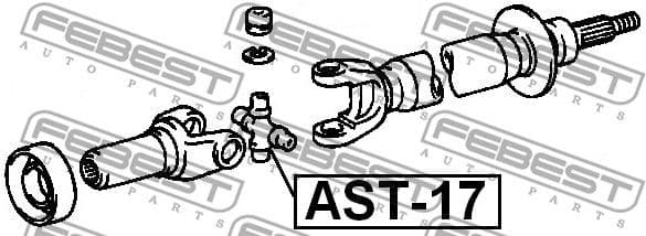 Joint, propshaft AST-17 - image 2