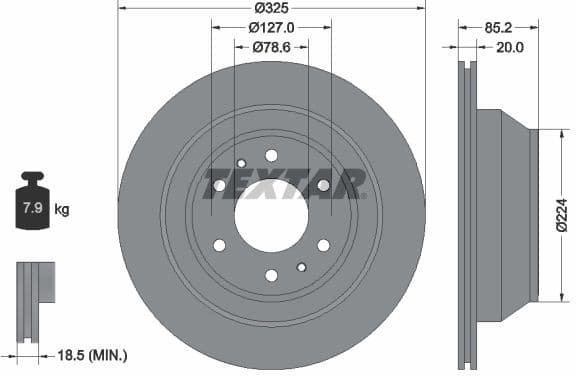 Brake Disc PRO 92271103