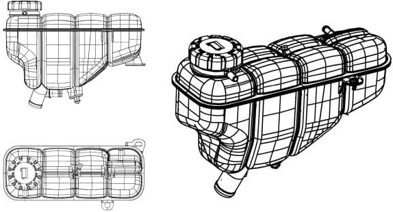 Expansion Tank, coolant EASY FIT 454044 - image 5