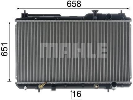 Radiator, engine cooling BEHR CR 740 000S - image 11