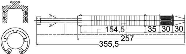 Dryer, air conditioning BEHR *** PREMIUM LINE *** AD 183 000P - image 2