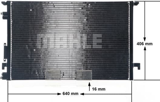 Condenser, air conditioning BEHR AC 294 000S - image 12