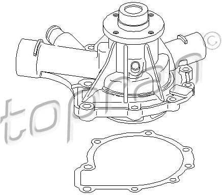 Water Pump, engine cooling 401 176