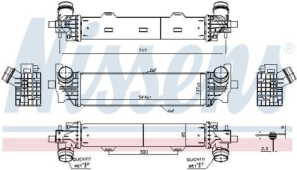 Charge Air Cooler ** FIRST FIT ** 961226 - image 6
