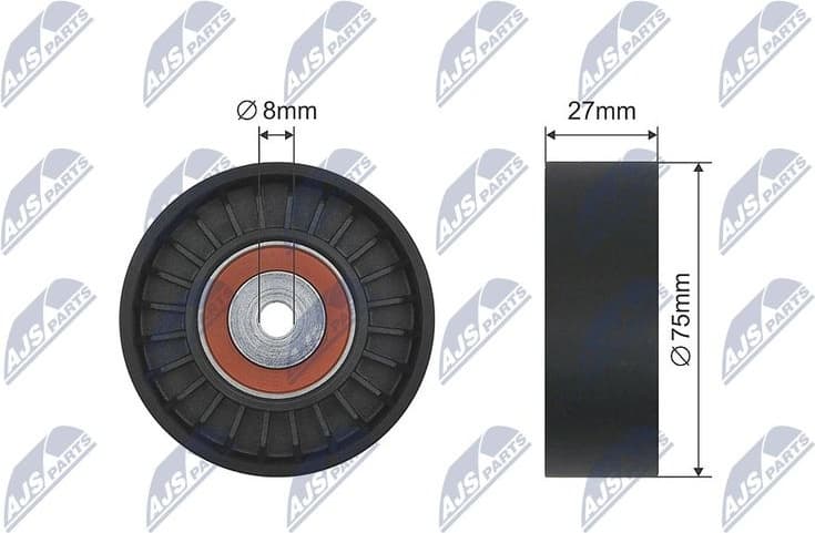 Tensioner Pulley, V-belt RNK-AU-032