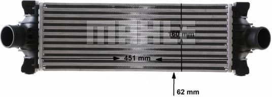Charge Air Cooler BEHR CI 391 000S - image 11