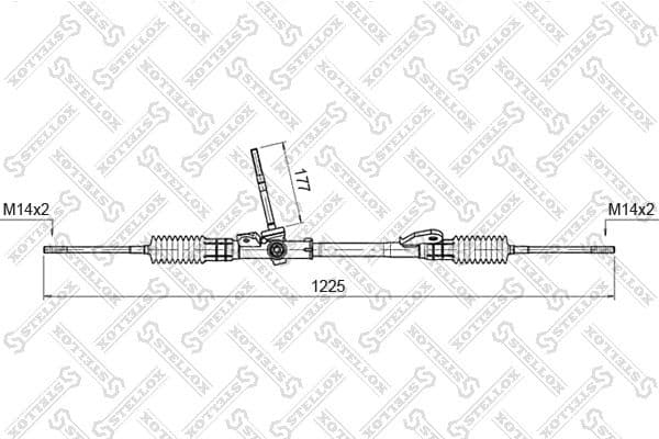 Steering Gear 00-35015-SX