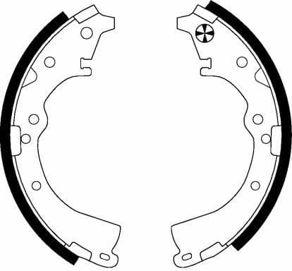 Brake Shoe Set 91051100