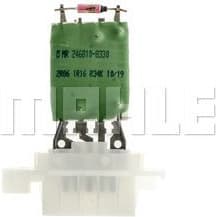 Resistor, interior blower BEHR *** PREMIUM LINE *** ABR 139 000P