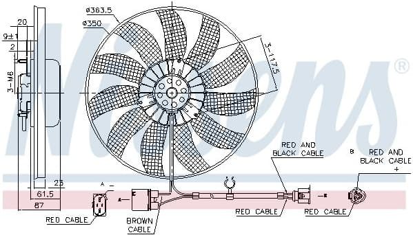 Fan, engine cooling 85763 - image 7