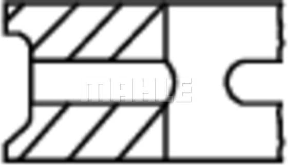 Piston Ring Set 014 53 N0 - image 6