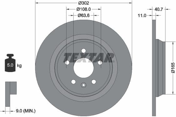 Brake Disc PRO 92162903