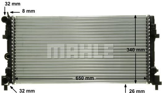 Radiator, engine cooling BEHR *** PREMIUM LINE *** CR 1096 000P - image 10