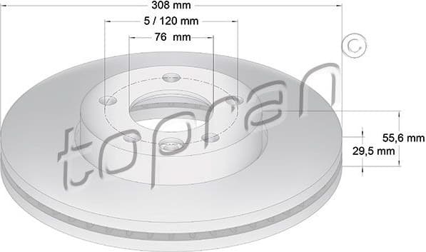 Brake Disc COATED 110 428