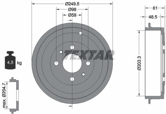 Brake Drum 94019900