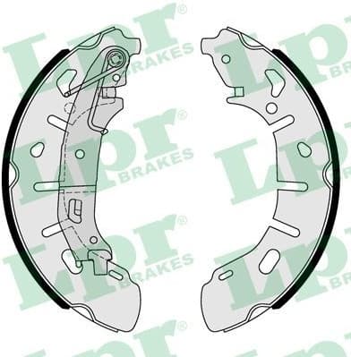 Brake shoes 81101