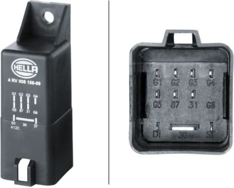 Control Unit, glow time 4RV 008 188-691