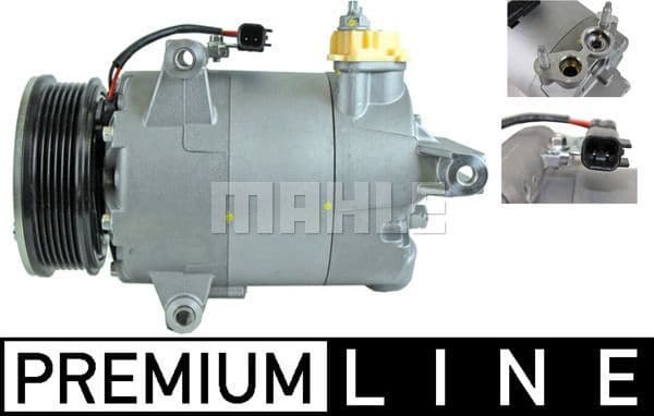 Compressor, air conditioning BEHR *** PREMIUM LINE *** ACP 1387 000P