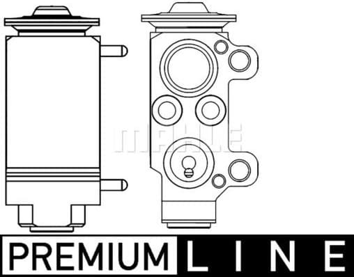Expansion Valve, air conditioning BEHR *** PREMIUM LINE *** AVE 56 000P