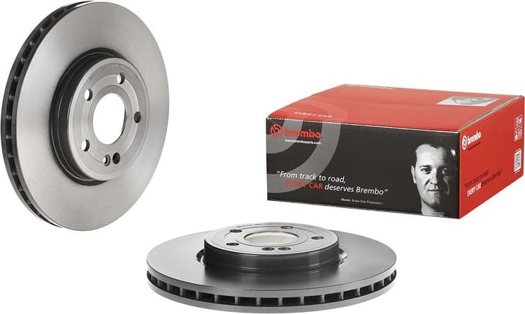 Brake discs kit front (2pcs), Top Quality 09.E022.11 - image 2