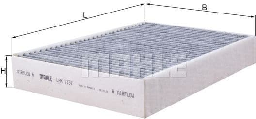 Filter, cabin air LAK1137