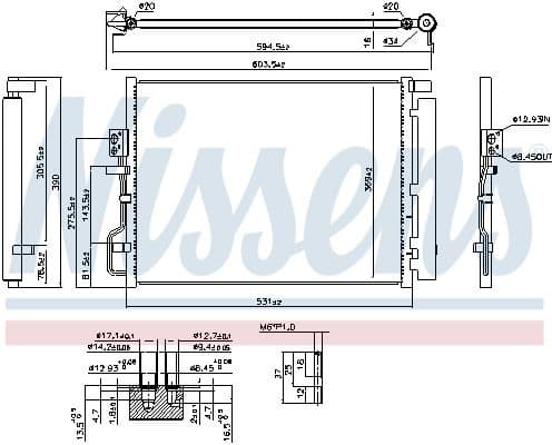 Condenser, air conditioning ** FIRST FIT ** 941072 - image 6