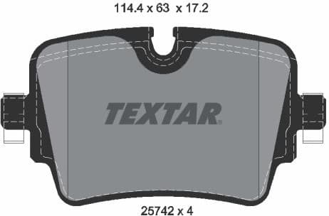 Brake Pad Set, disc brake Q+ 2574201