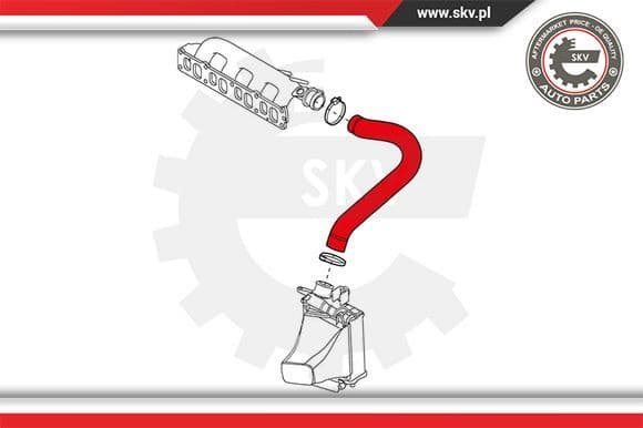 Charge Air Hose 24SKV221 - image 2