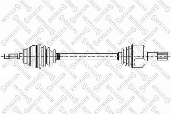 Drive Shaft 158 1002-SX