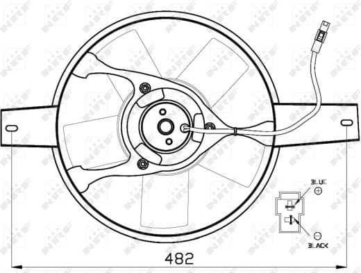 Fan, engine cooling 47540 - image 2