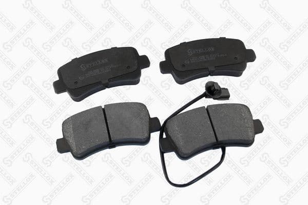 Brake Pad Set, disc brake 000 684B-SX