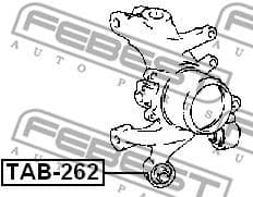 Mounting, control/trailing arm TAB-262 - image 2