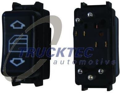 Switch, window regulator 02.58.011