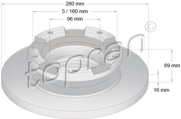 Brake Disc 303 971