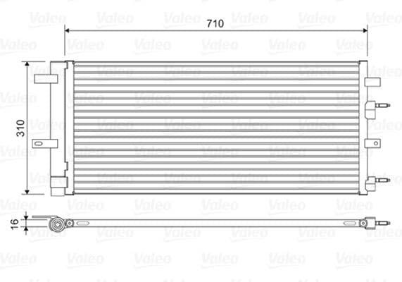 Condenser, air conditioning 822618