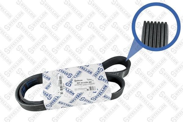 V-ribbed Belt 07-11125-SX