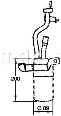 Dryer, air conditioning BEHR *** PREMIUM LINE *** AD 279 000P - image 2