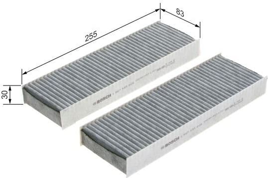 Filter, cabin air 1 987 435 608 - image 5