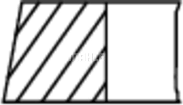 Piston Ring Set 00399N0 - image 2