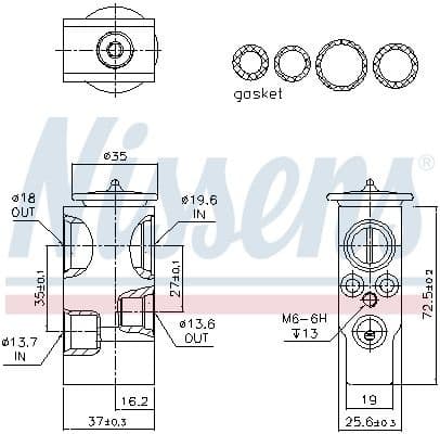 Expansion Valve, air conditioning ** FIRST FIT ** 999378 - image 5