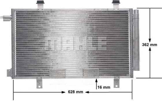 Condenser, air conditioning BEHR AC 556 000S - image 12