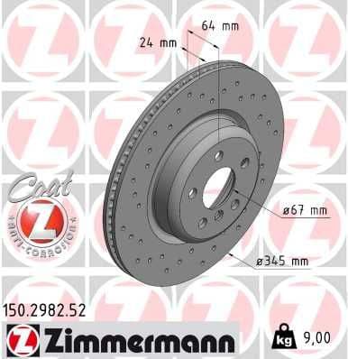 Brake Disc SPORT BRAKE DISC Z 150.2982.52