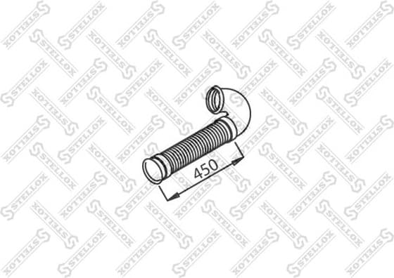 Exhaust Pipe 82-03653-SX