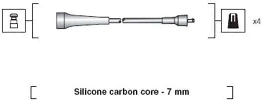 Ignition Cable Kit 941318111263 - image 2