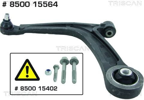 Control/Trailing Arm, wheel suspension 8500 15564