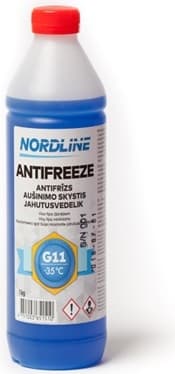Aušinimo skystis mėlynas NORDLINE -35C G11 1kg - NAFB-1